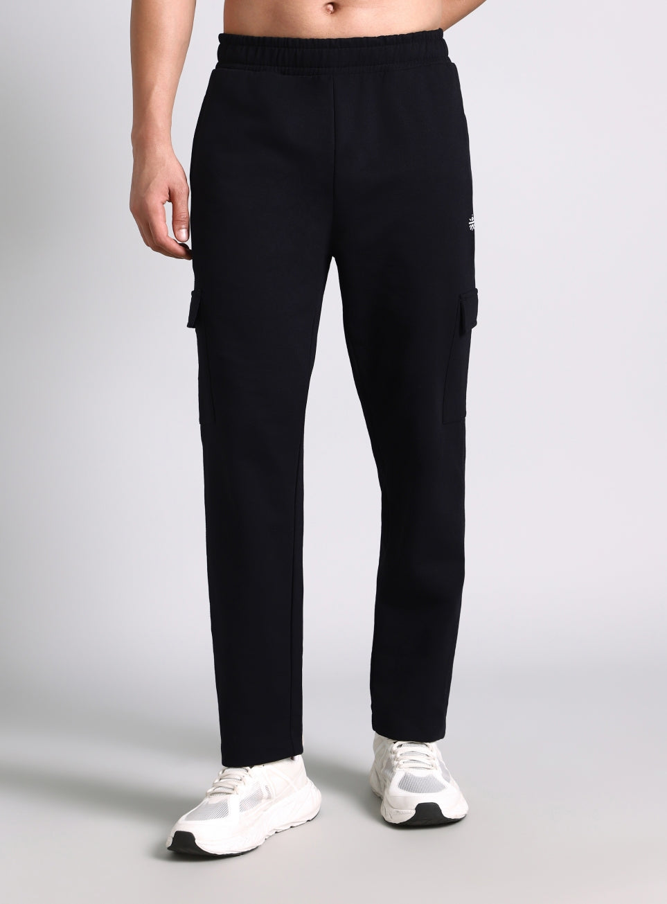 Men's Black Play In-Out Trackpants
