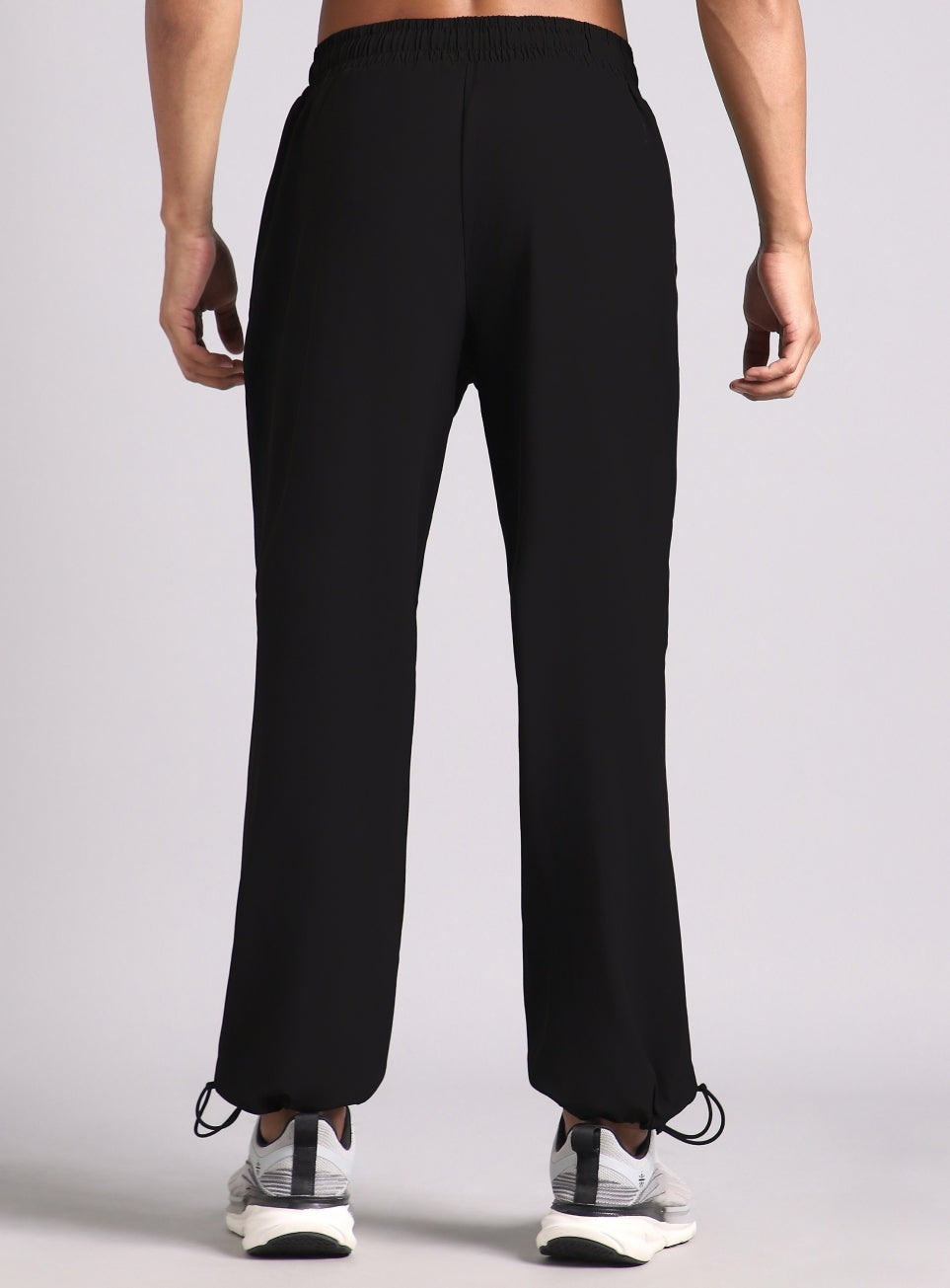 Men's True Black Training Combat Trackpants