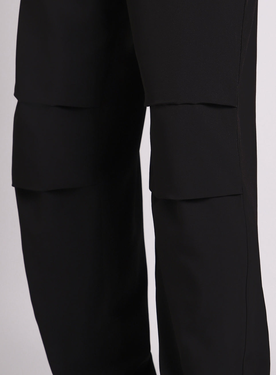 Men's True Black Training Combat Trackpants