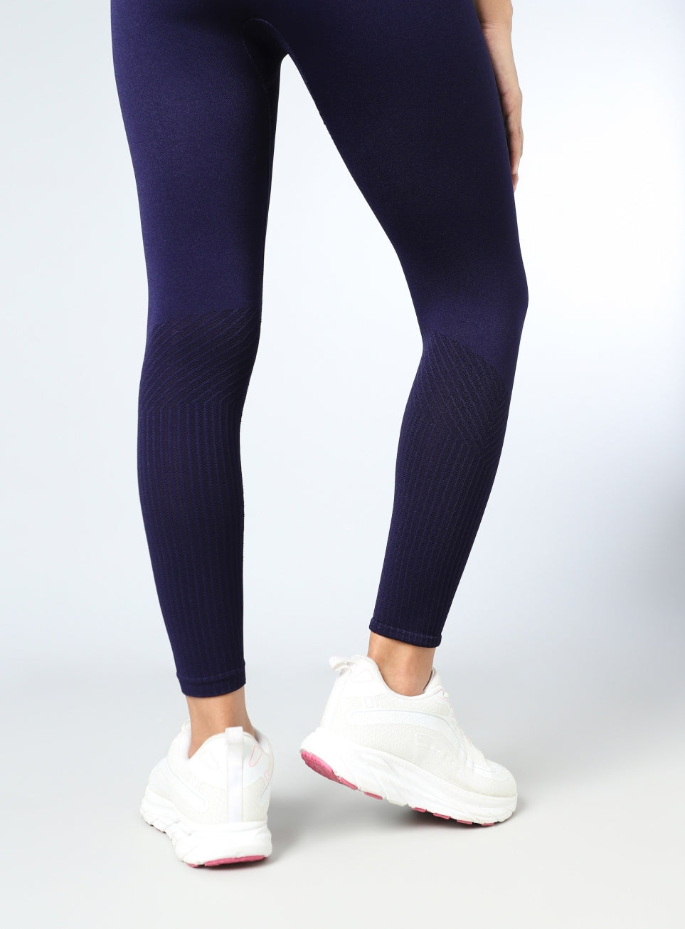 Women's Navy Power Move Seamless Tights