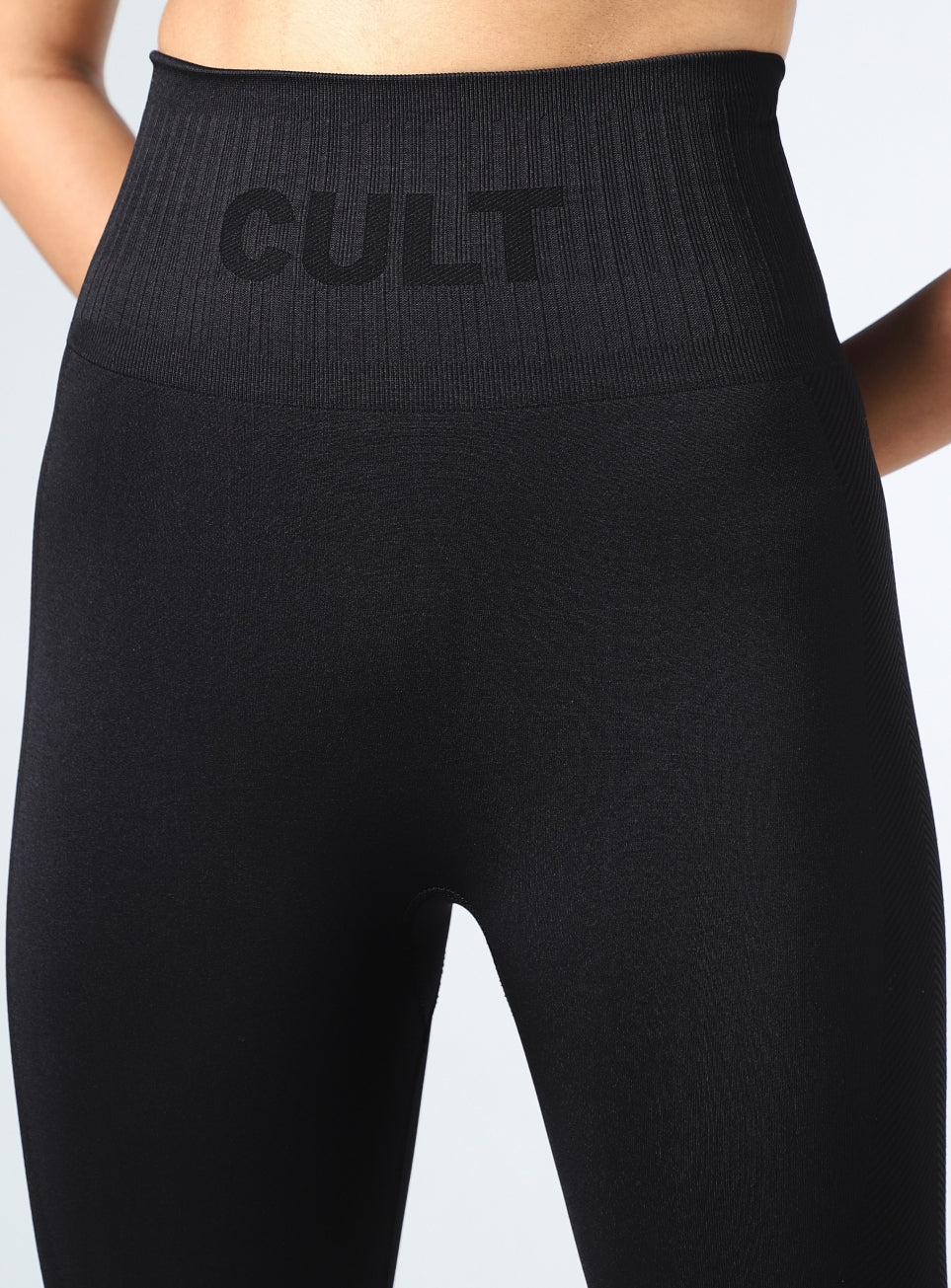 Women's Black Sculpt Seamless Tights