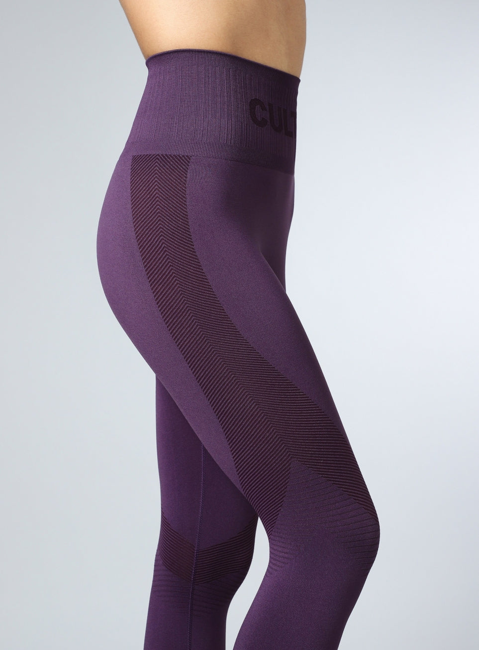 Women's Purple Sculpt Seamless Tights