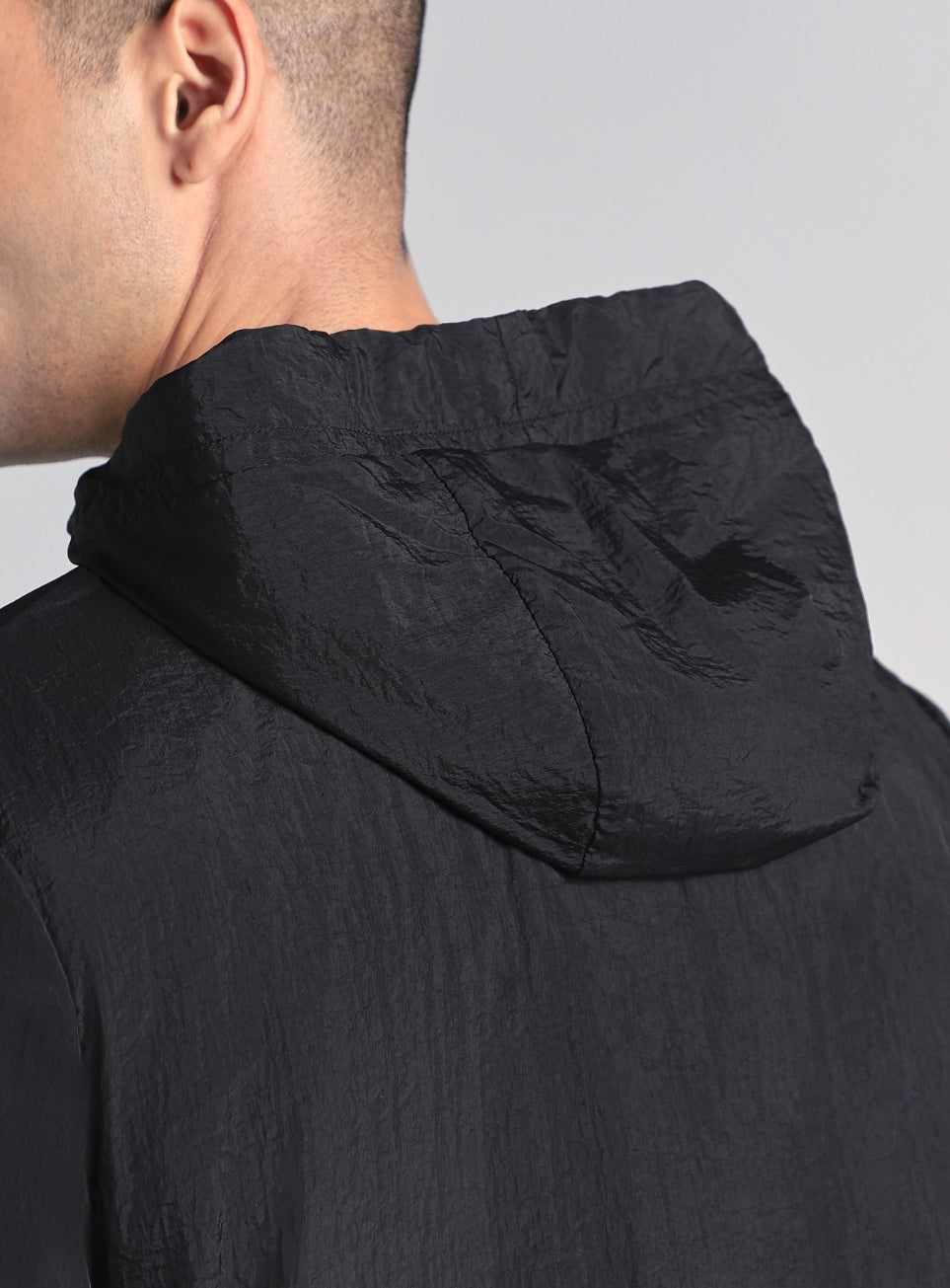 Men's Black Air Vents Running Jacket