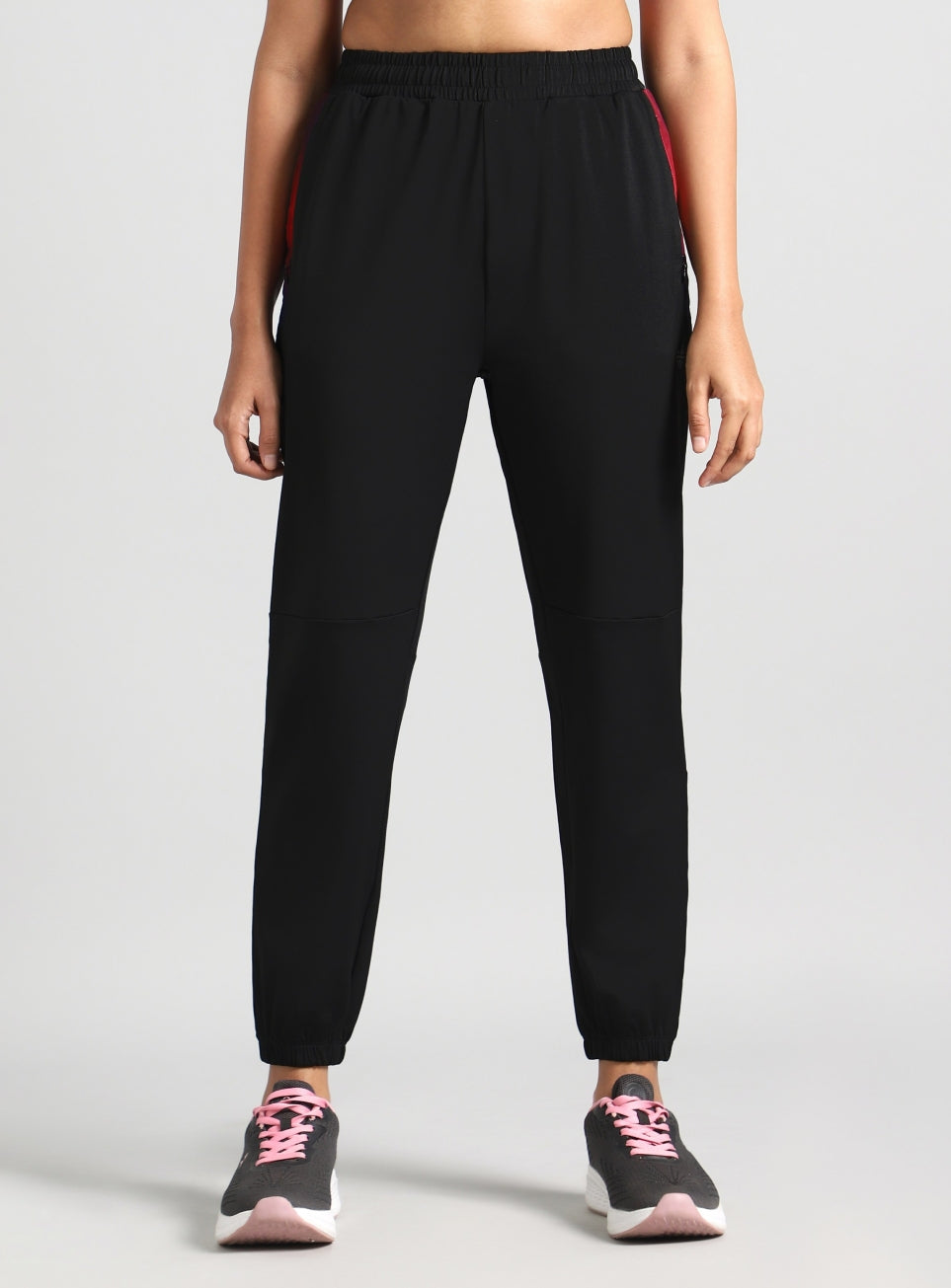 Women's Black Halo Night Run Joggers