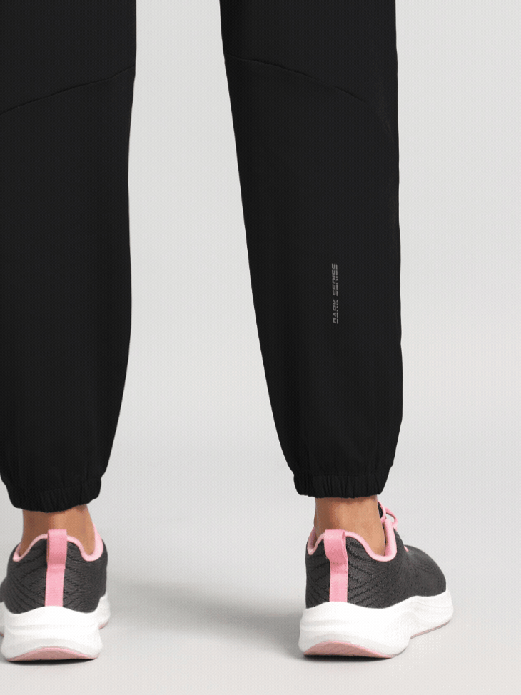 Women's Black Halo Night Run Joggers