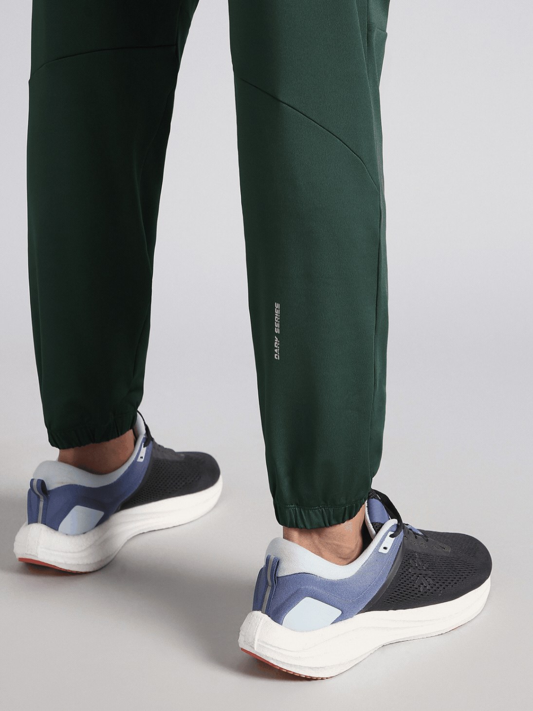 Men's Dark Green Halo Night Run Joggers