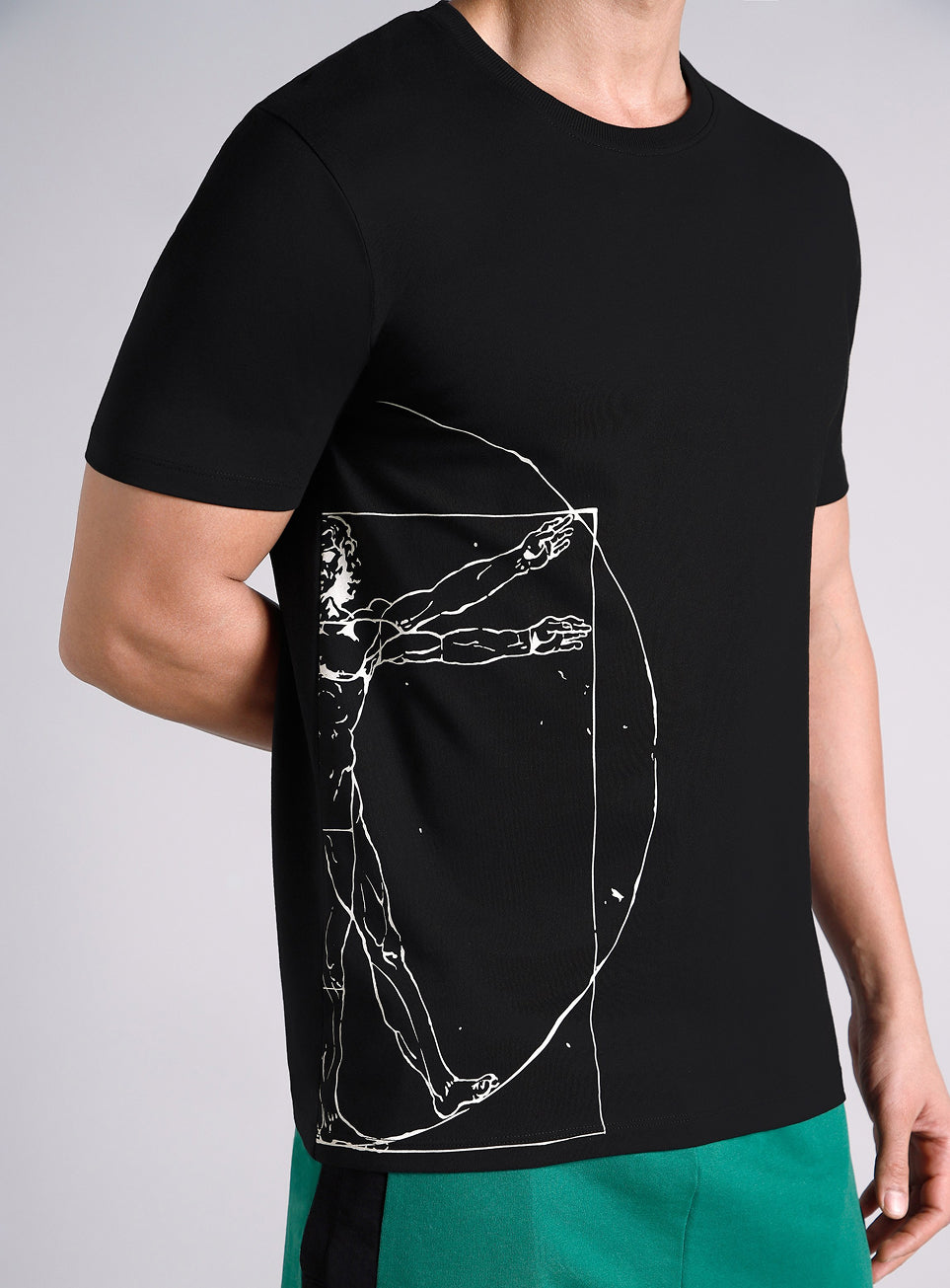 Men's Black Signature V-Man T-shirt