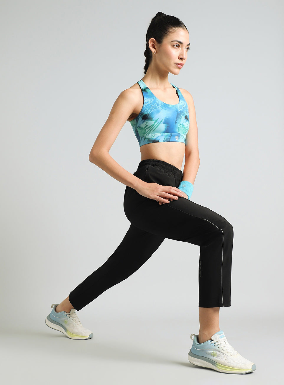 Women's Black Night Run Trackpants