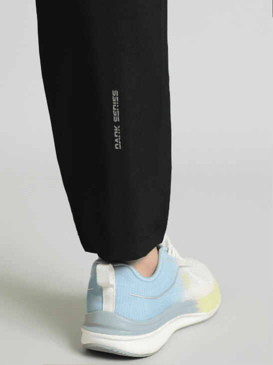 Women's Black Night Run Trackpants