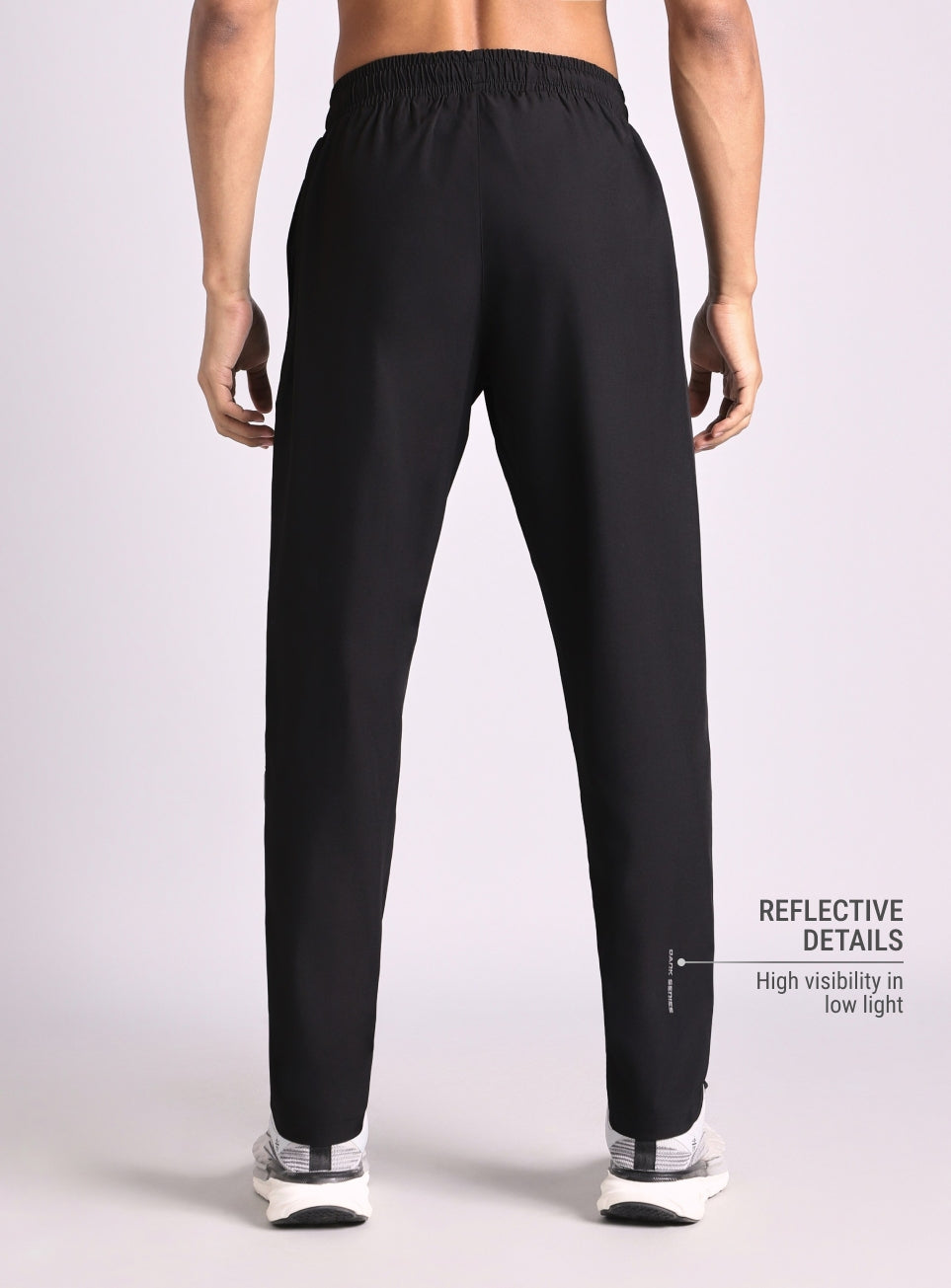 Men's Black Speed Run Trackpants