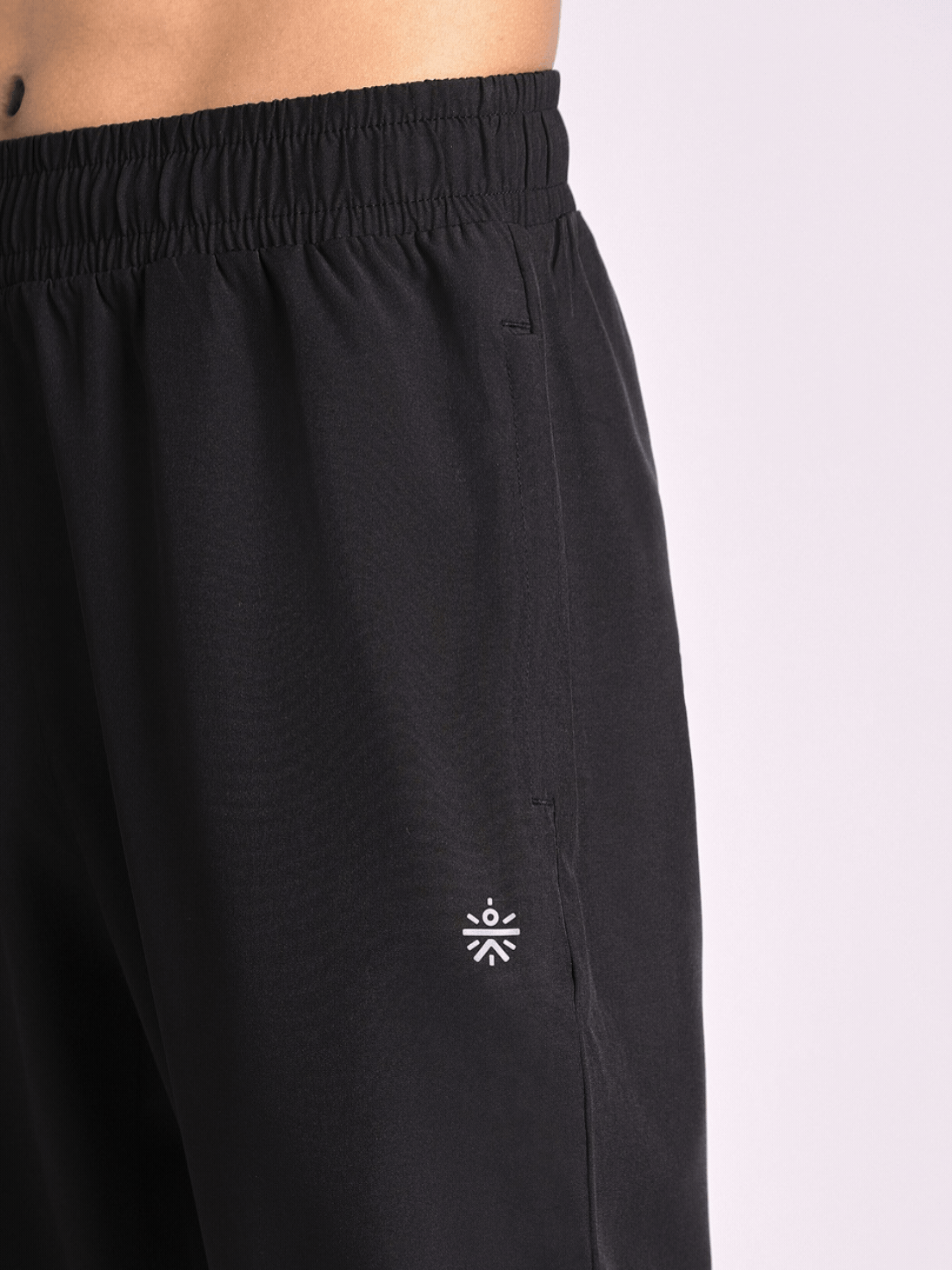 Men's Black Speed Run Trackpants