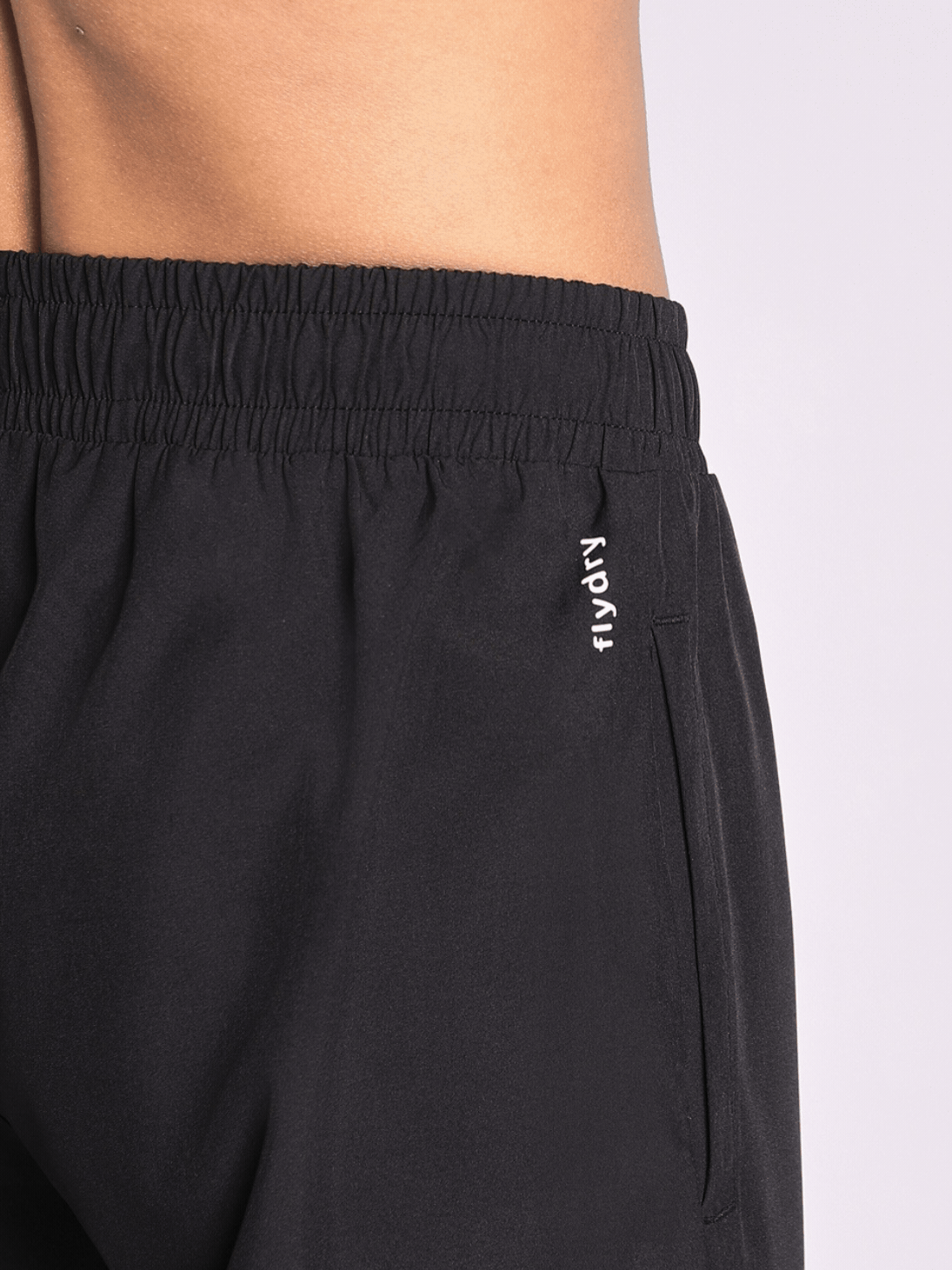 Men's Black Speed Run Trackpants