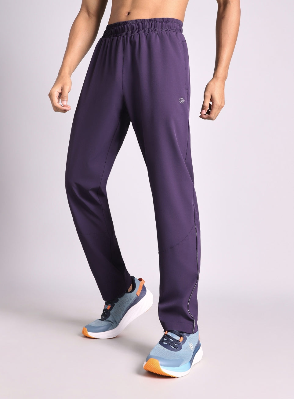 Men's Purple Speed Run Trackpants