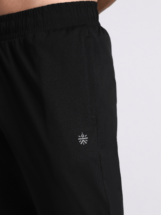 Men's Black Dark Series Running Trackpants