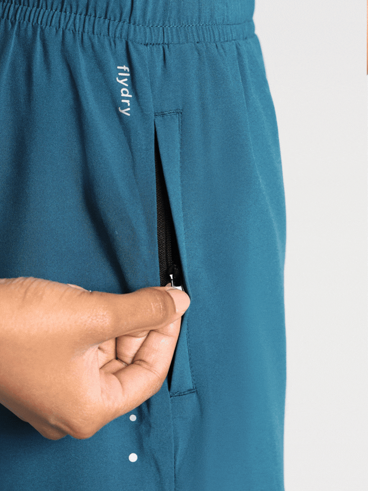 Women's Blue After Dark Running Shorts