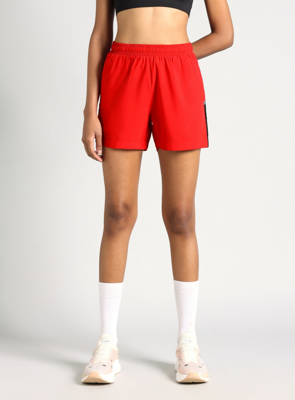 Women's Red Moonlight Running Shorts