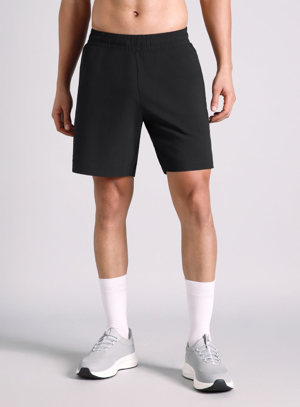 Men's Black Halo Night Run Shorts