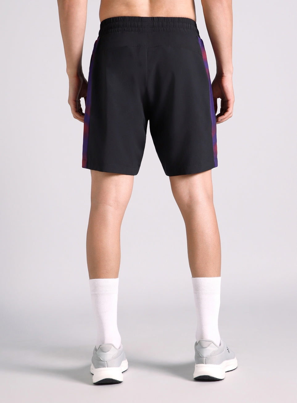 Men's Black Halo Night Run Shorts