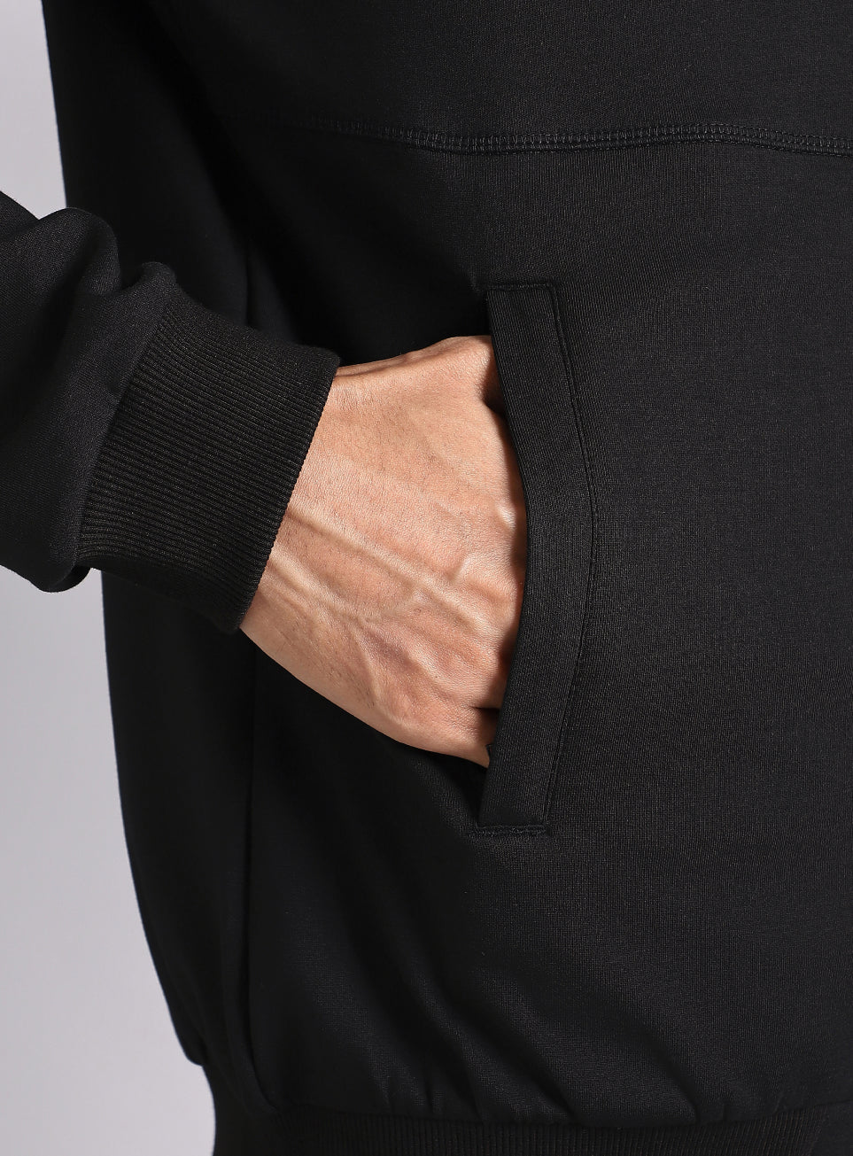 Men's Black Combet Training Bomber Jacket