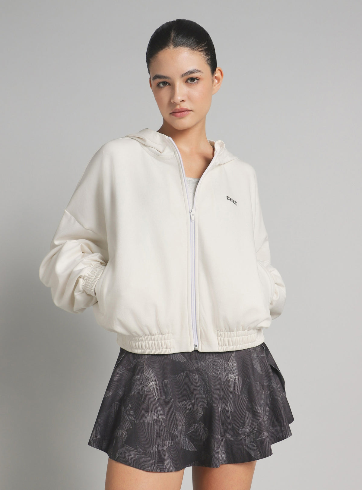 Women's White Combat Training Jacket