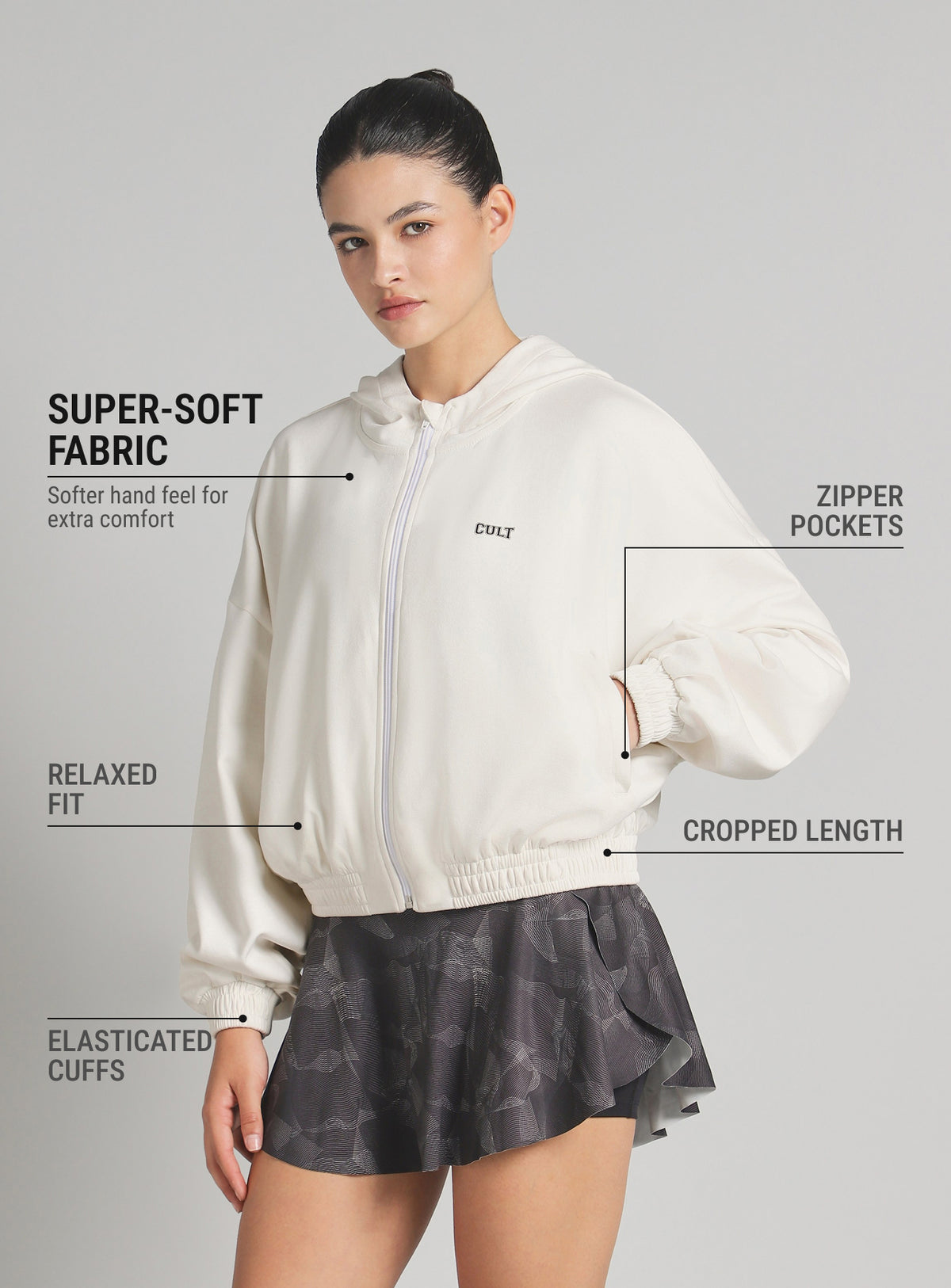 Women's White Combat Training Jacket
