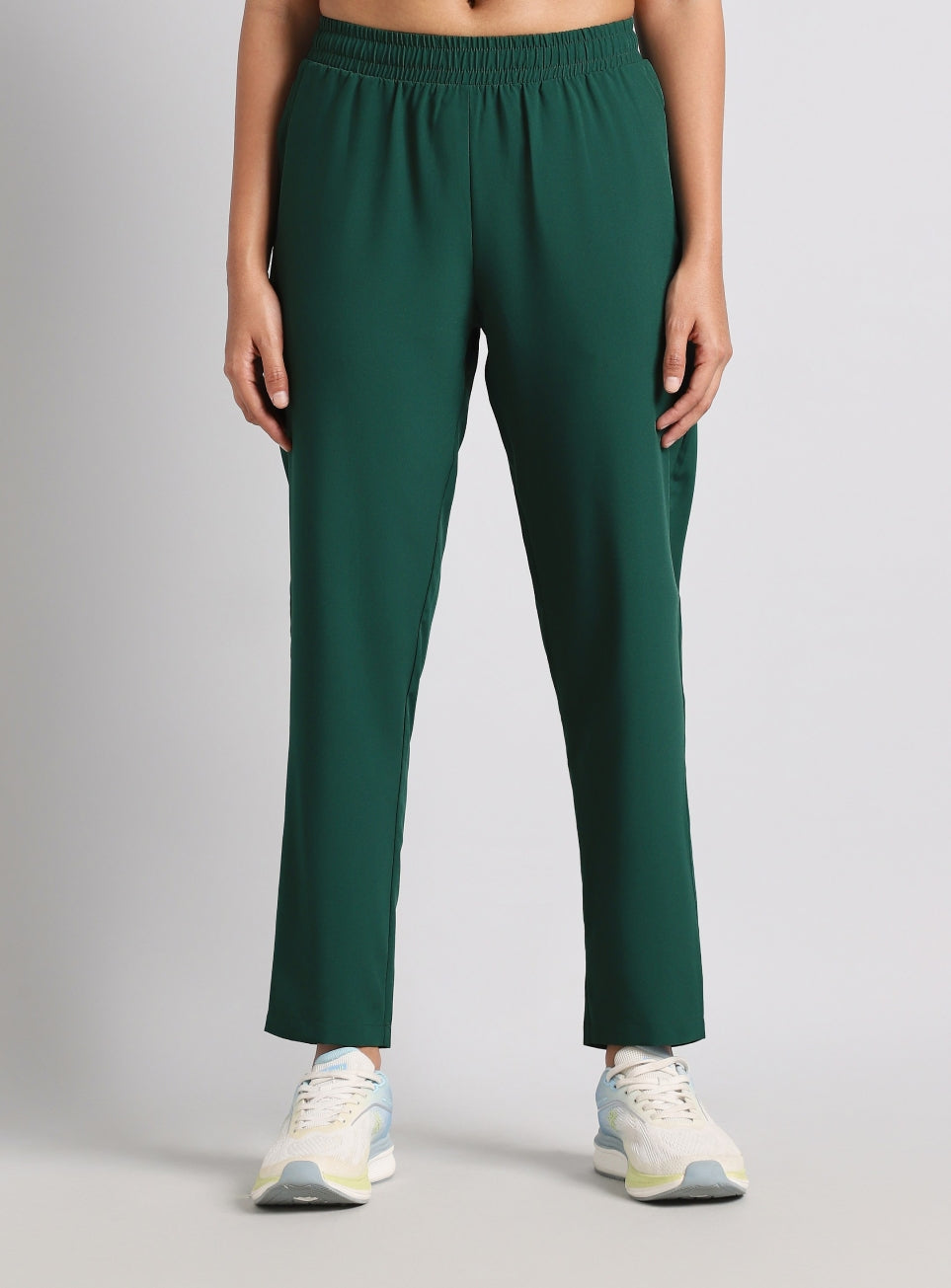 Women's Dark Green After Dark Running Trackpants