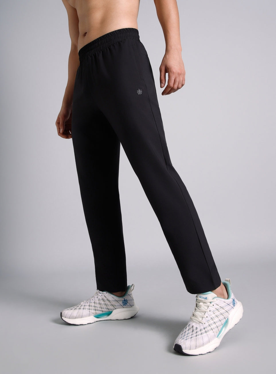 Men's Black After Dark Running Trackpants