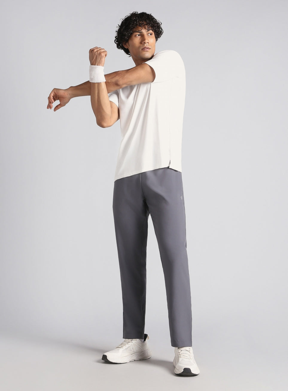 Men's Dark Grey After Dark Running Trackpants