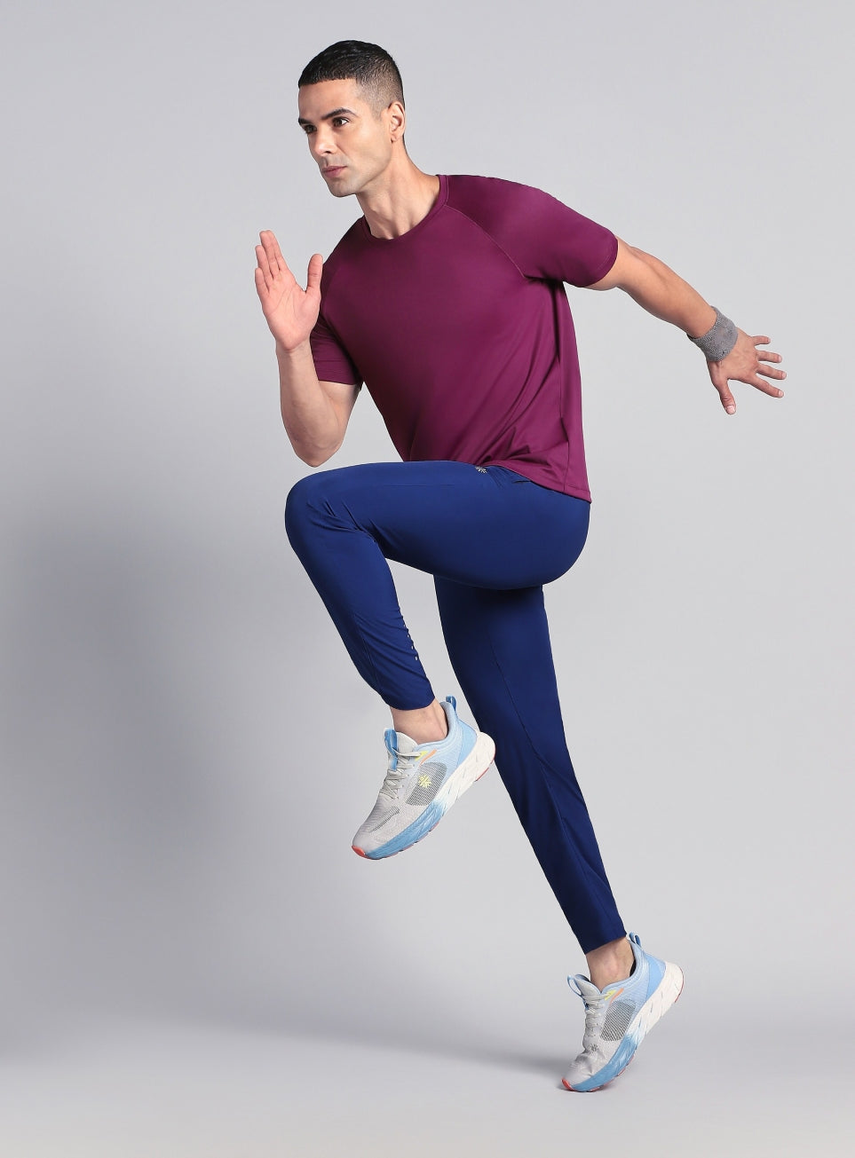 Men's Blue After Dark Running Trackpants