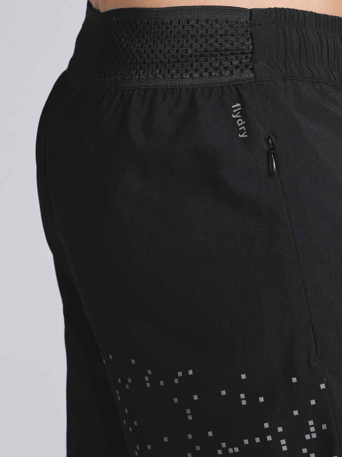 Men's Black After Dark In-Built Tights Running Shorts