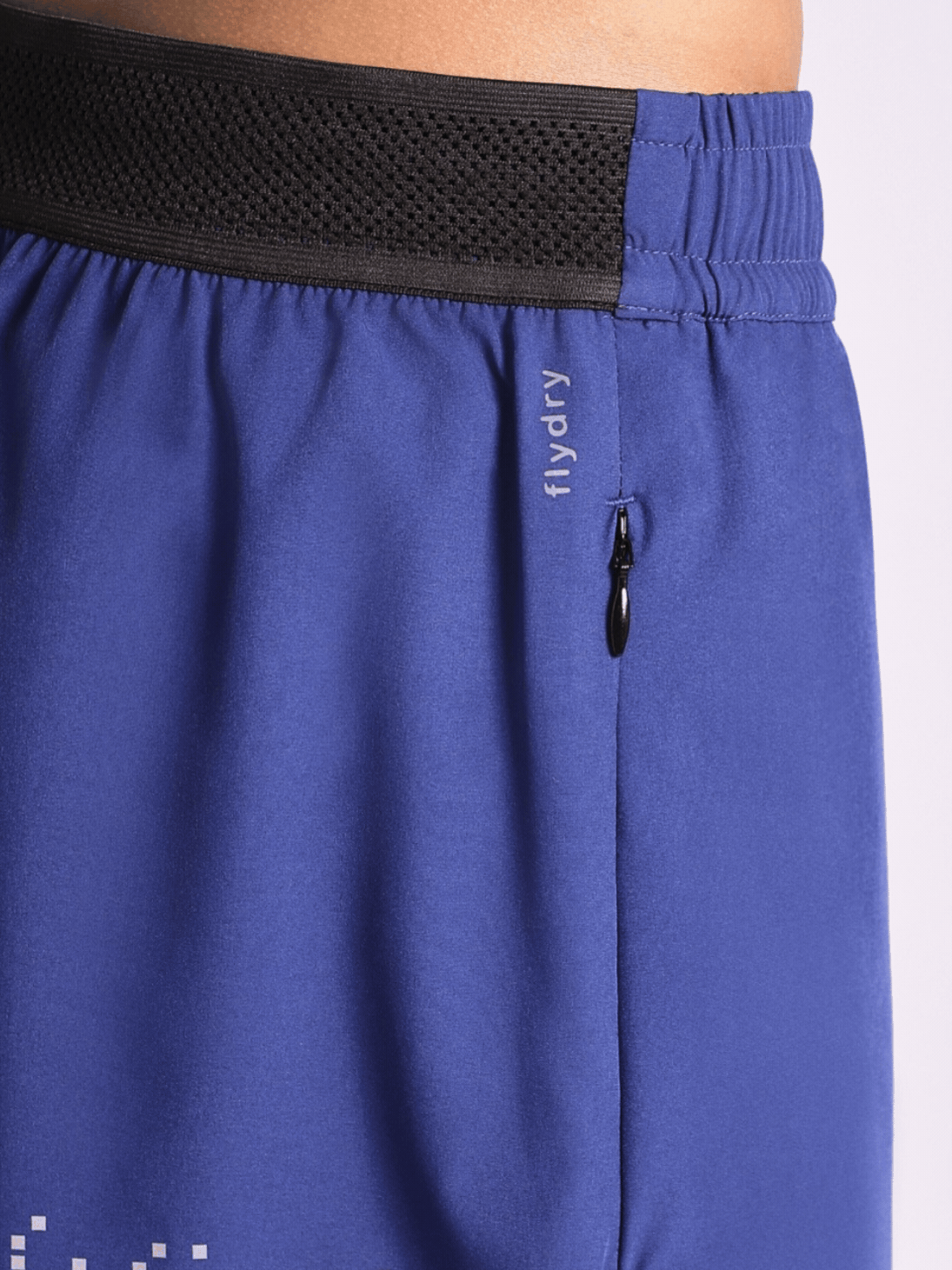 Men's Blue After Dark In-Built Tights Running Shorts