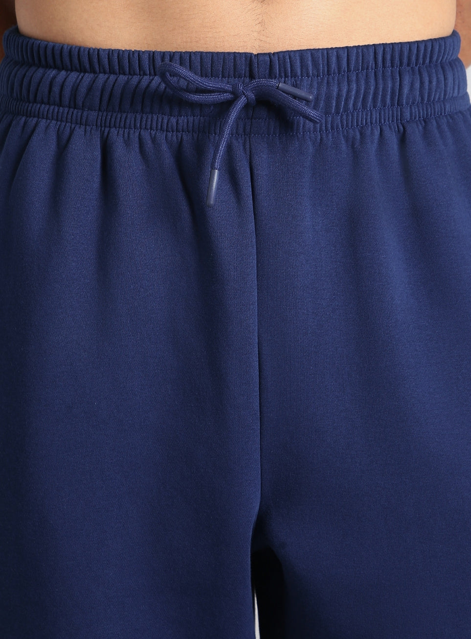 Men's Navy Luxe Fleece Comfort Relaxed Fit Joggers