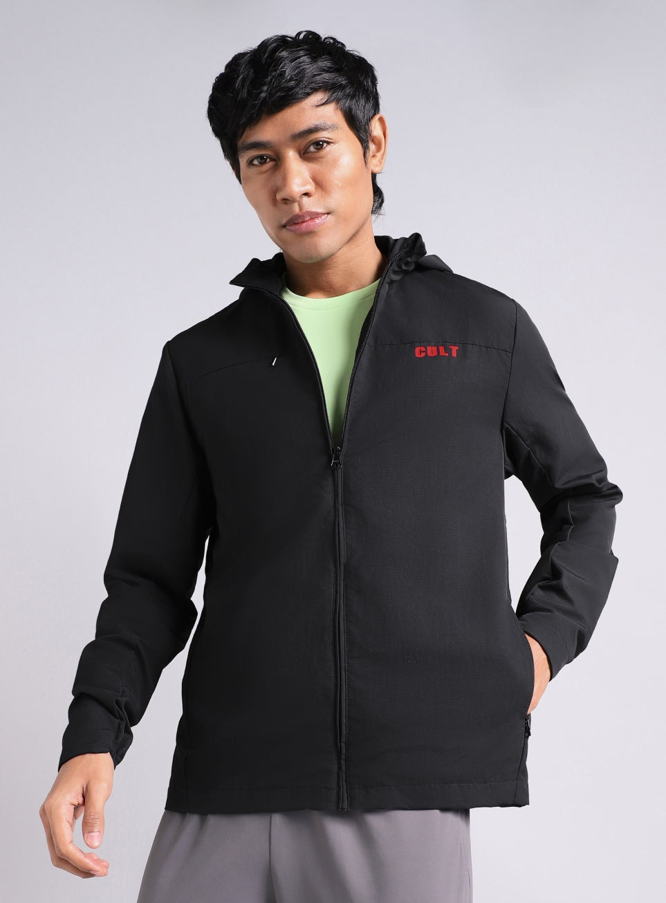 Men's Black Trail Blaze Outdoor Jacket