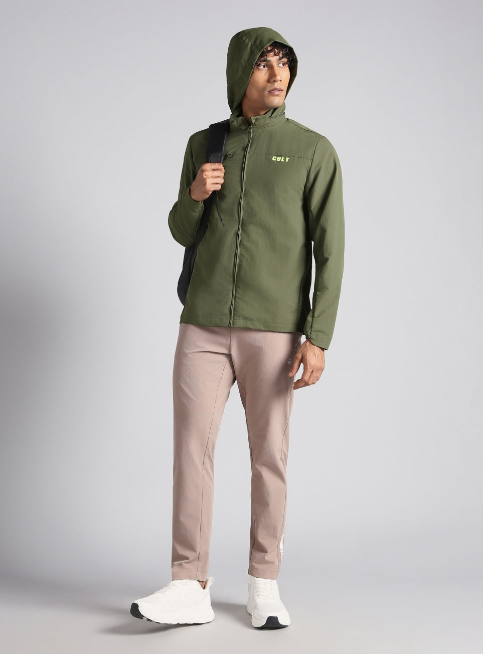 Men's Olive Trail Blaze Outdoor Jacket