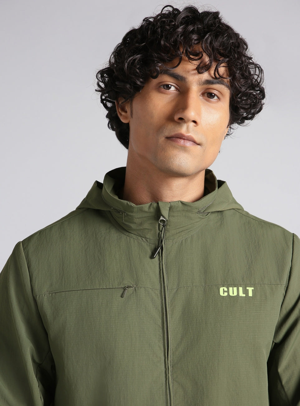 Men's Olive Trail Blaze Outdoor Jacket