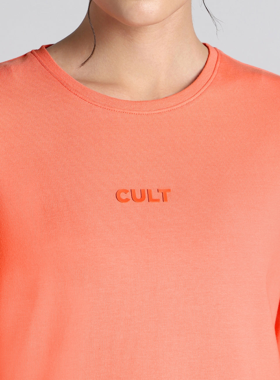 Women's Coral Soft Form Classic Full Sleeves T-shirt