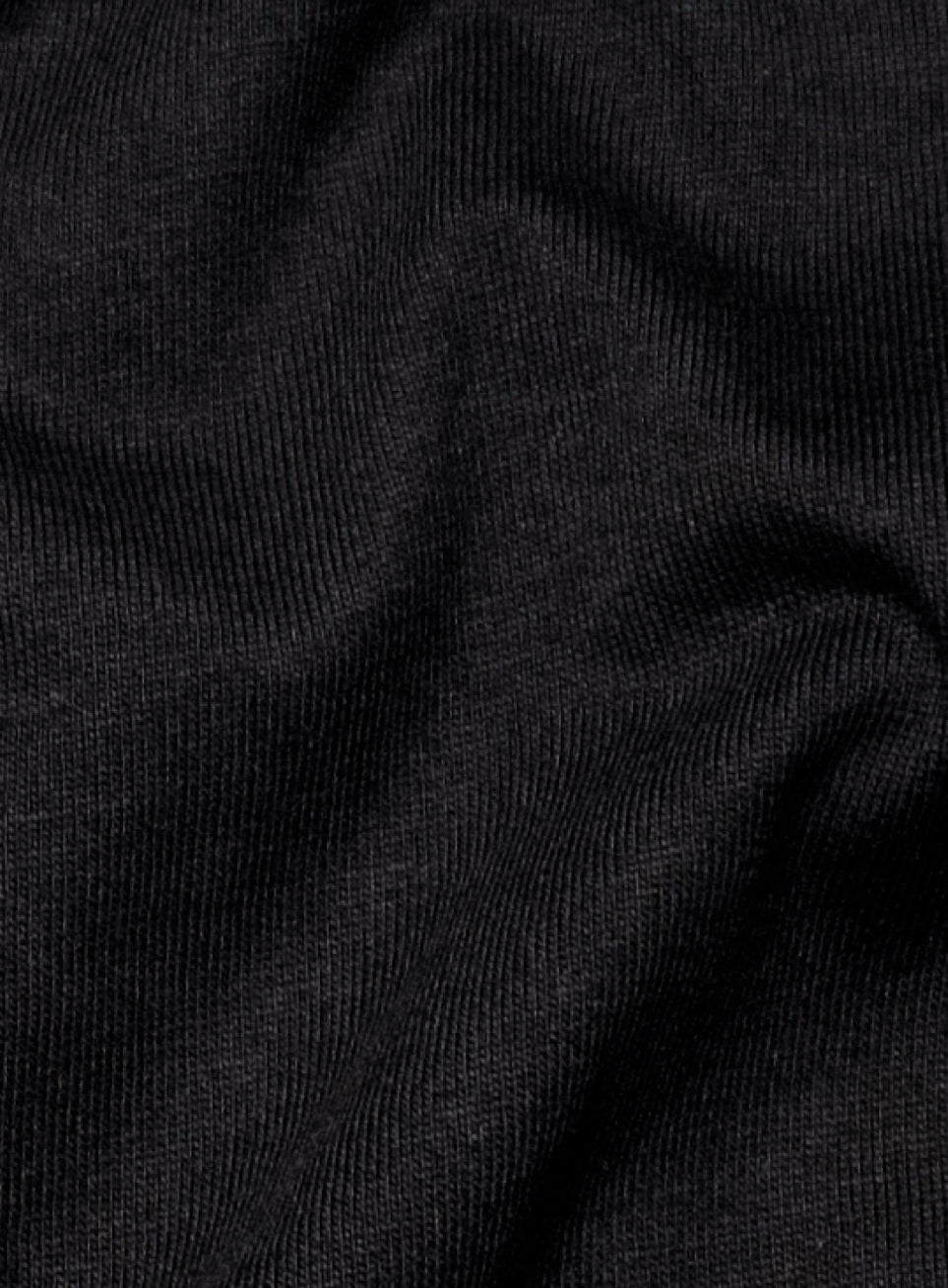 Men's Black Cult Play Solid Sleeve Plus Size T-shirt