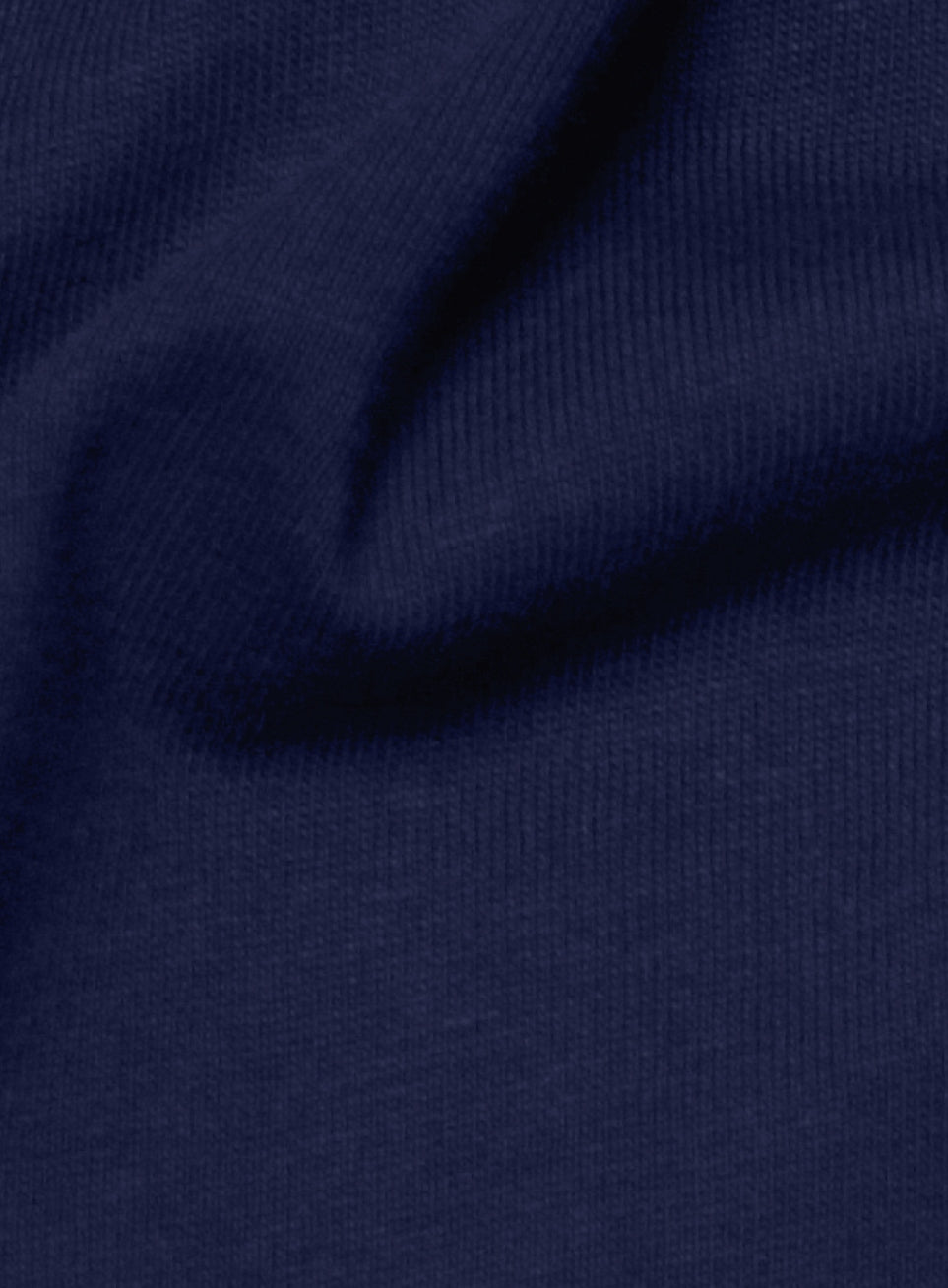 Men's Navy Cult Play Solid Sleeve Plus Size T-shirt
