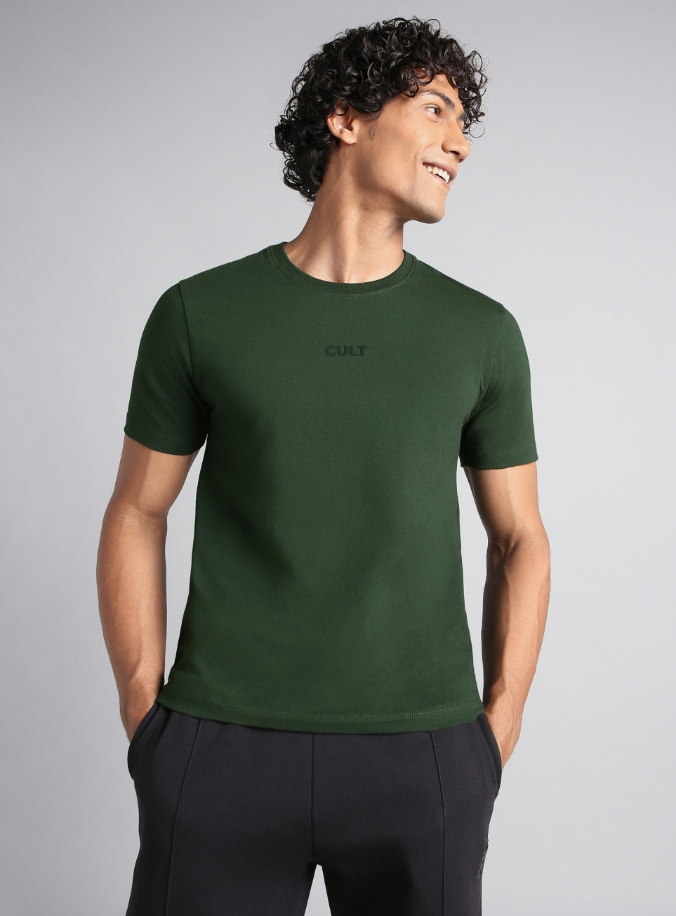 Men's Green Soft Form Classic T-shirt