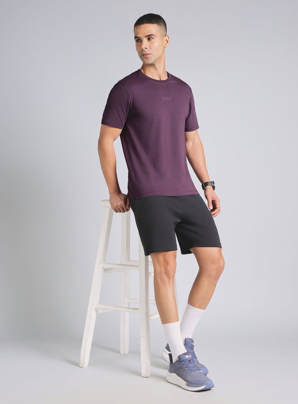Men's Wine Soft Form Classic T-shirt
