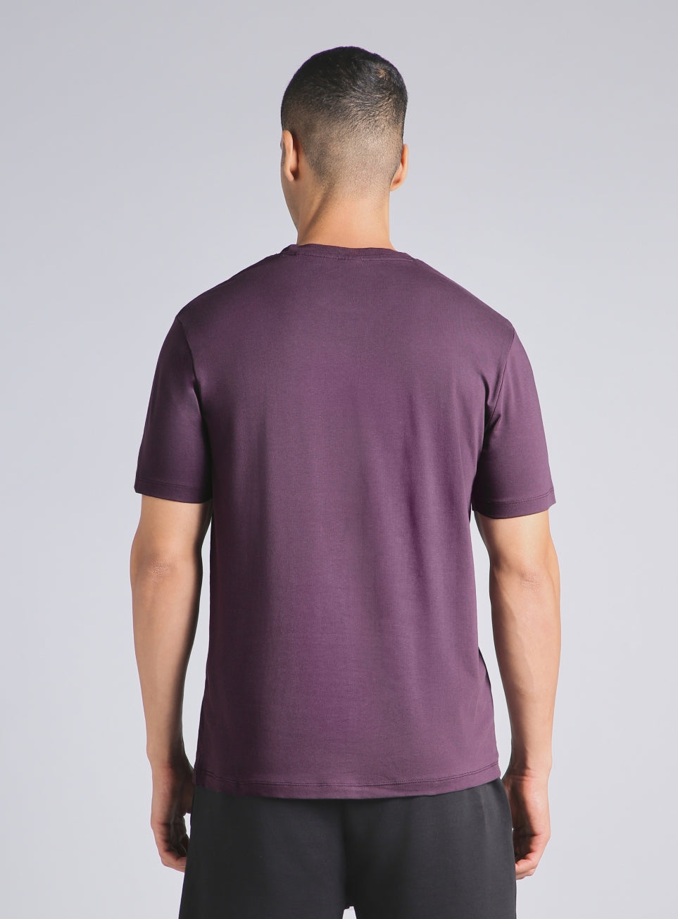 Men's Wine Soft Form Classic T-shirt