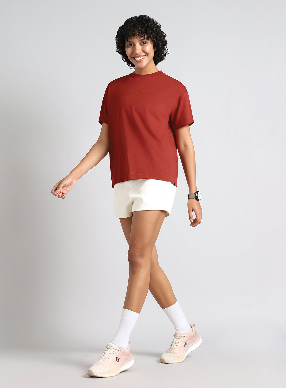 Women's Rust Soft Form Easy Fit Everyday T-shirt