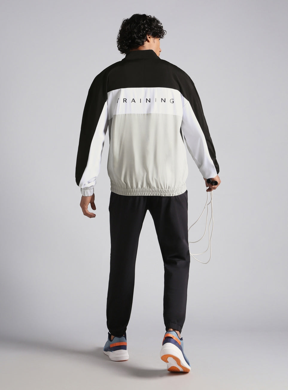 Men's Multicolor Training Relaxed Fit Layering Jacket