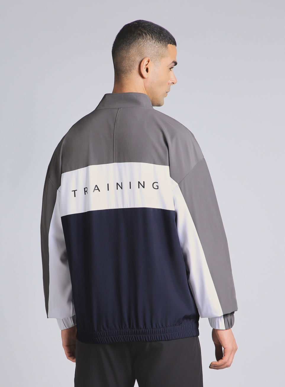 Men's Multicolour Training Relaxed Fit Layering Jacket