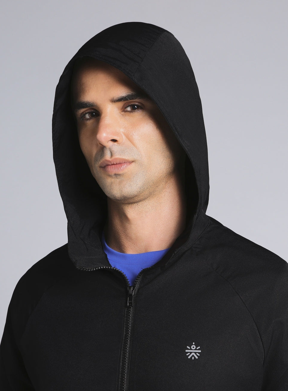 Men's Black Daily Pace Windbreaker Jacket
