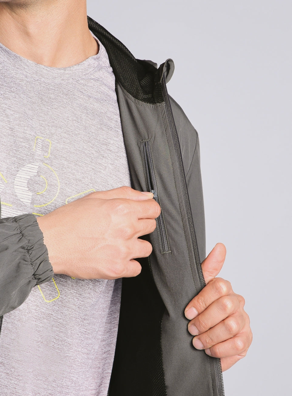 Men's Grey City Commuter Jacket