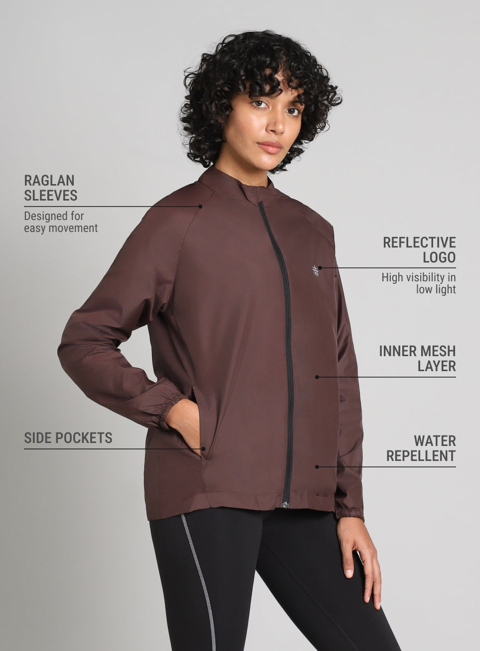 Women's Wine Night Run Running Jacket