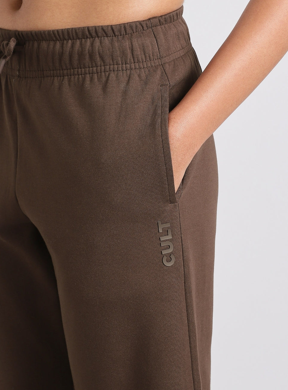 Women's Brown Ultra Luxe Classic Trackpants