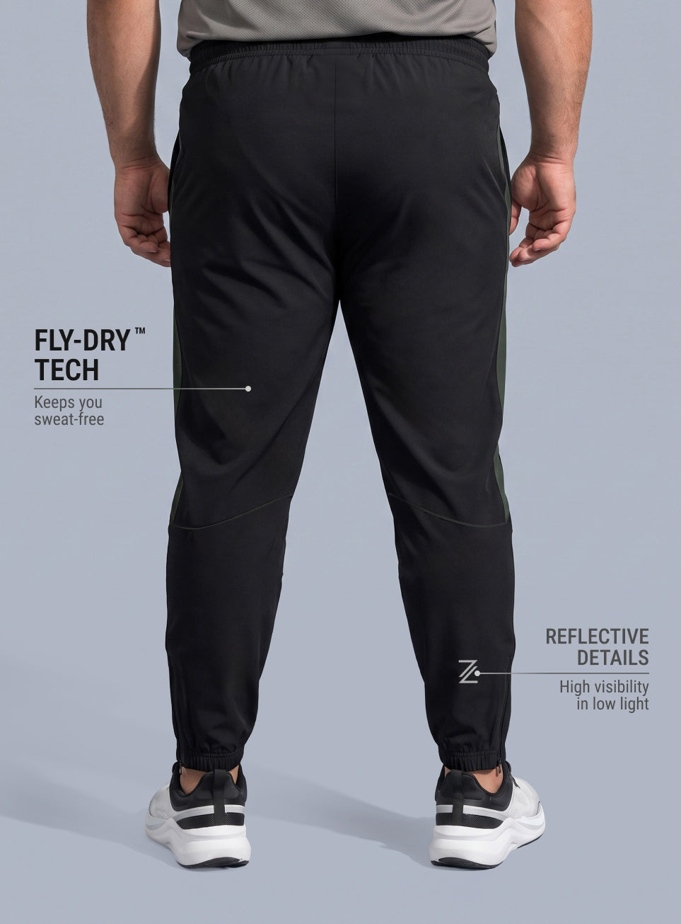 Men's Stay In Motion Plus Size Running Joggers