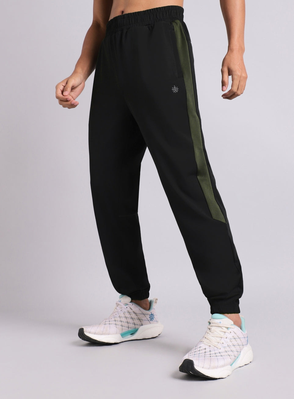Men's Black Stay in Motion Running Joggers
